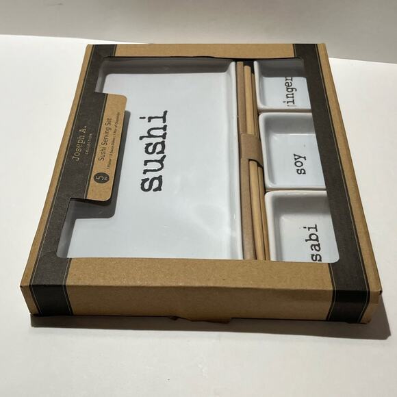 Joseph A. Collection sushi serving set NWT - Picture 6 of 7